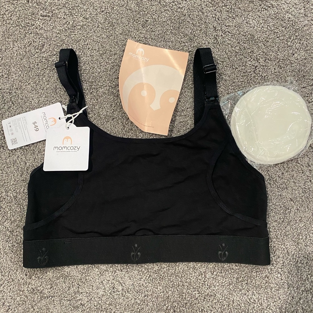 NWT Momcozy Hands free pumping bra